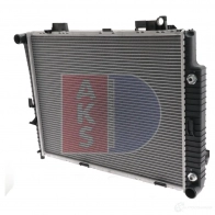 Радиатор охлаждения двигателя AKS DASIS 4044455179191 869011 BX55D QJ 120580n