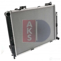 Радиатор охлаждения двигателя AKS DASIS 4044455179191 869011 BX55D QJ 120580n - Изображение 15