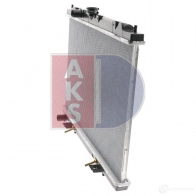 Радиатор охлаждения двигателя AKS DASIS H AOQ1 867200 4044455204442 070073n - Изображение 4