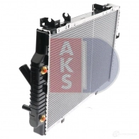 Радиатор охлаждения двигателя AKS DASIS H 88GW 120016n 868924 4044455198000 - Изображение 6