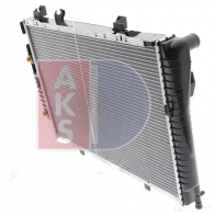 Радиатор охлаждения двигателя AKS DASIS H 88GW 120016n 868924 4044455198000 - Изображение 11