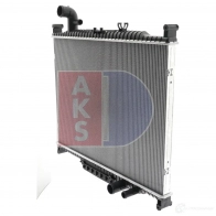Радиатор охлаждения двигателя AKS DASIS 370058n 75Q8YB 5 4044455677093 873178 - Изображение 3