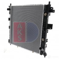 Радиатор охлаждения двигателя AKS DASIS 510122n 4044455500025 RG 8HYN 874286