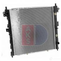 Радиатор охлаждения двигателя AKS DASIS 510122n 4044455500025 RG 8HYN 874286 - Изображение 16