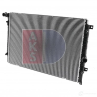Радиатор охлаждения двигателя AKS DASIS 040094n 1437271488 T1 PF0G - Изображение 2