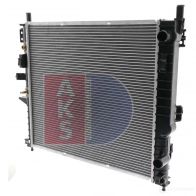 Радиатор охлаждения двигателя AKS DASIS 869058 4044455196679 121730n WWA 7K - Изображение 2