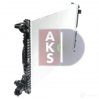 Радиатор охлаждения двигателя AKS DASIS 1424545138 480033n 4044455806332 W BXJ3 - Изображение 6