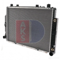 Радиатор охлаждения двигателя AKS DASIS NM 3LU0 4044455180005 869135 122730n