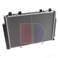 Радиатор охлаждения двигателя AKS DASIS NM 3LU0 4044455180005 869135 122730n - Изображение 8