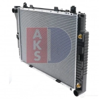 Радиатор охлаждения двигателя AKS DASIS 120720n STAM W 869014 4044455179238 - Изображение 3
