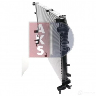 Радиатор охлаждения двигателя AKS DASIS 870204 PJCGJ Y 4044455562696 150122n - Изображение 4