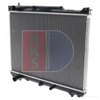 Радиатор охлаждения двигателя AKS DASIS 0B Z5N 4044455462781 320045n Suzuki Grand Vitara (FT, HT) 1 Кроссовер 2.0 HDI 110 16V 4x4 (SQ 420D) 109 л.с. 2001 – 2005