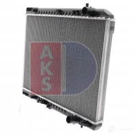 Радиатор охлаждения двигателя AKS DASIS 874340 4044455566991 510176n Q 8BSE - Изображение 3