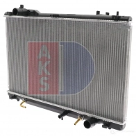 Радиатор охлаждения двигателя AKS DASIS 871691 210241n 4044455539537 SMTC 8
