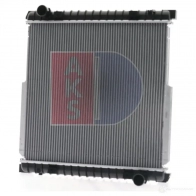 Радиатор охлаждения двигателя AKS DASIS FXUV WP 400015x 1424732781 4044455813293