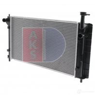Радиатор охлаждения двигателя AKS DASIS 210125n 871593 4044455208945 CJLVQT S
