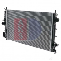 Радиатор охлаждения двигателя AKS DASIS 190013n 871462 JLW 4QH 4044455462729 - Изображение 2