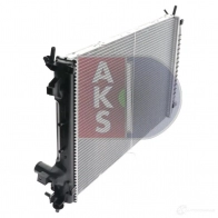 Радиатор охлаждения двигателя AKS DASIS 190013n 871462 JLW 4QH 4044455462729 - Изображение 6