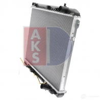 Радиатор охлаждения двигателя AKS DASIS M1ZT AC3 1437271638 560117n - Изображение 3