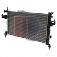 Радиатор охлаждения двигателя AKS DASIS 870136 4044455206019 OC 3IMIC 150053n - Изображение 2