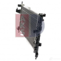 Радиатор охлаждения двигателя AKS DASIS 870136 4044455206019 OC 3IMIC 150053n - Изображение 4