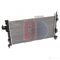 Радиатор охлаждения двигателя AKS DASIS 870136 4044455206019 OC 3IMIC 150053n - Изображение 8
