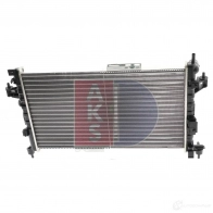Радиатор охлаждения двигателя AKS DASIS 870136 4044455206019 OC 3IMIC 150053n - Изображение 9