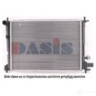 Радиатор охлаждения двигателя AKS DASIS 9S 1A8 868171 4044455176732 091370n
