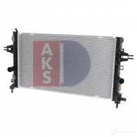Радиатор охлаждения двигателя AKS DASIS 150058n E2SVU F3 870141 4044455206446