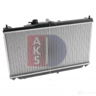 Радиатор охлаждения двигателя AKS DASIS 100590n R49 RK 4044455177524 868509 - Изображение 8