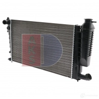 Радиатор охлаждения двигателя AKS DASIS E BEF4H5 866844 060002n 4044455193265
