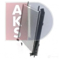 Радиатор охлаждения двигателя AKS DASIS 220002n DC 5K1AB 872043 4044455198482 - Изображение 4