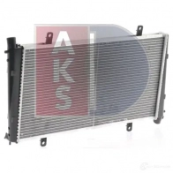 Радиатор охлаждения двигателя AKS DASIS 220002n DC 5K1AB 872043 4044455198482 - Изображение 7