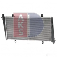 Радиатор охлаждения двигателя AKS DASIS 220002n DC 5K1AB 872043 4044455198482 - Изображение 9