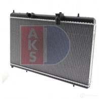 Радиатор охлаждения двигателя AKS DASIS 4044455462507 160030n 870661 O4JPB 3X