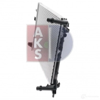Радиатор охлаждения двигателя AKS DASIS 1437272115 480002n WGVL1 X - Изображение 4