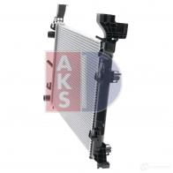 Радиатор охлаждения двигателя AKS DASIS L4IN JU 180085n 4044455500568 871074 - Изображение 3