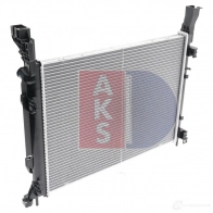 Радиатор охлаждения двигателя AKS DASIS L4IN JU 180085n 4044455500568 871074 - Изображение 6