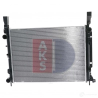 Радиатор охлаждения двигателя AKS DASIS L4IN JU 180085n 4044455500568 871074 - Изображение 16