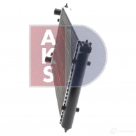 Радиатор охлаждения двигателя AKS DASIS 4044455170532 866057 041090n 90L 78 - Изображение 4