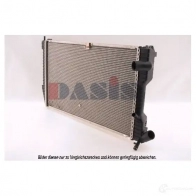 Радиатор охлаждения двигателя AKS DASIS GPM6 B 060320n 4044455172383 866921