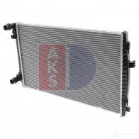 Радиатор охлаждения двигателя AKS DASIS 873901 480081n LLRJ C9 4044455534921
