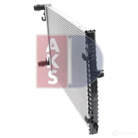 Радиатор охлаждения двигателя AKS DASIS 873901 480081n LLRJ C9 4044455534921 - Изображение 4
