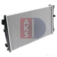 Радиатор охлаждения двигателя AKS DASIS 873901 480081n LLRJ C9 4044455534921 - Изображение 7