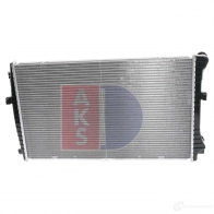 Радиатор охлаждения двигателя AKS DASIS 873901 480081n LLRJ C9 4044455534921 - Изображение 9