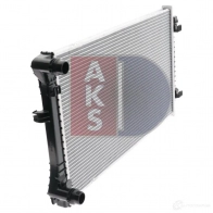 Радиатор охлаждения двигателя AKS DASIS 873901 480081n LLRJ C9 4044455534921 - Изображение 14