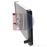 Радиатор охлаждения двигателя AKS DASIS 871664 4044455462835 210212n ZGZY75 R - Изображение 4
