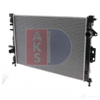 Радиатор охлаждения двигателя AKS DASIS 868198 092028n VPE7 PZ 4044455464747 - Изображение 2