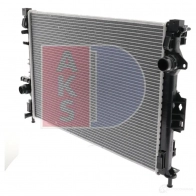 Радиатор охлаждения двигателя AKS DASIS 868198 092028n VPE7 PZ 4044455464747 - Изображение 3