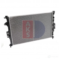 Радиатор охлаждения двигателя AKS DASIS 868198 092028n VPE7 PZ 4044455464747 - Изображение 8